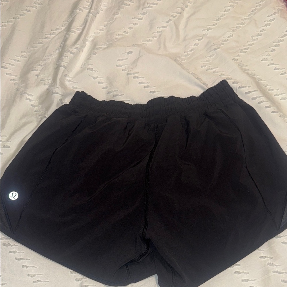lululemon athletica Women's Black Athletic Shorts
